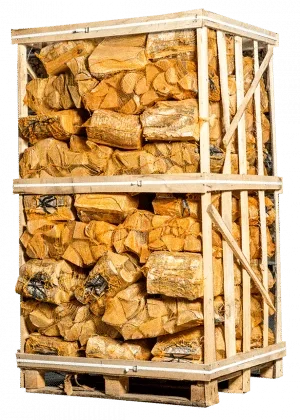 Leña para chimenea – 80 sacos de madera de abedul – 25 cm – 100 % seca