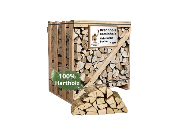 Leña de carpe (Hainbuche) 2RM caja de 33 cm