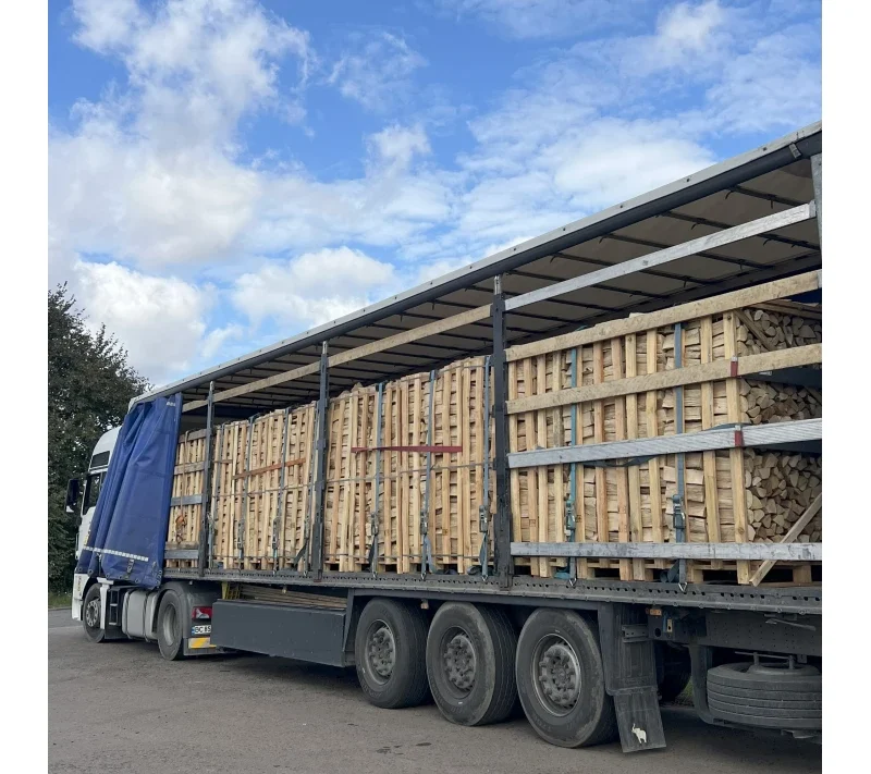 Camión de leña, de aliso y haya, 22 palets (44 metros cúbicos), 25/33 cm