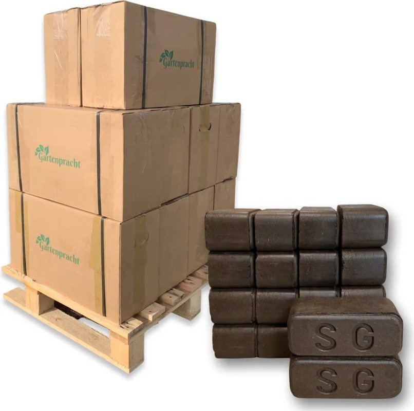 Briquetas de turba Premium Feuerpracht – 300 kg